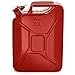 BW® Benzinkanister Metall 20 Liter - Kraftstoffkanister Rot - RAL 3000 - TÜV-geprüft und UN-Zulassung - 0,9mm Stahl nach DIN 7274 für Benzin Diesel E10 2-Takt - Made in Europe - Image 9